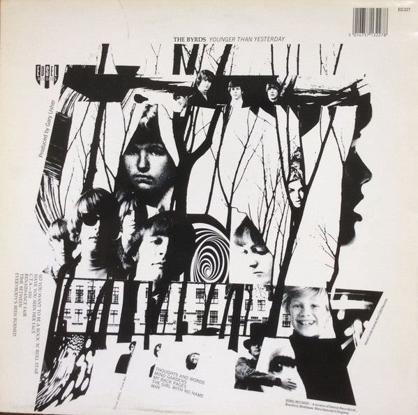 The Byrds : Younger Than Yesterday (LP, Album, RE)