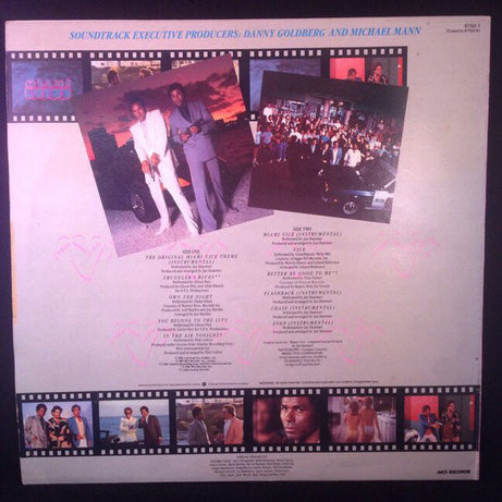 Various : Miami Vice (Music From The Television Series) (LP, Comp)