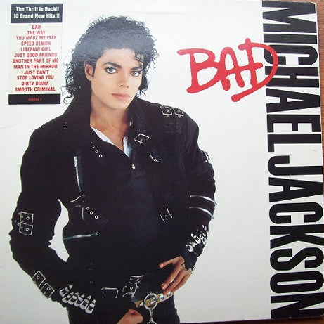 Michael Jackson : Bad (LP, Album, Gat)
