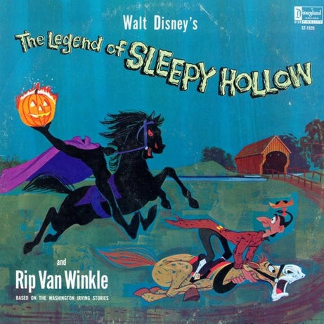 Billy Bletcher : Walt Disney's The Legend Of Sleepy Hollow And Rip Van Winkle (LP, Album)