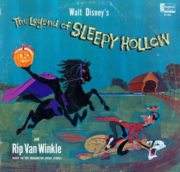 Billy Bletcher : Walt Disney's The Legend Of Sleepy Hollow And Rip Van Winkle (LP, Album)
