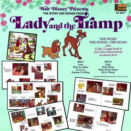 Ginny Tyler : The Story And Songs From Lady And The Tramp (LP, Album, RE)