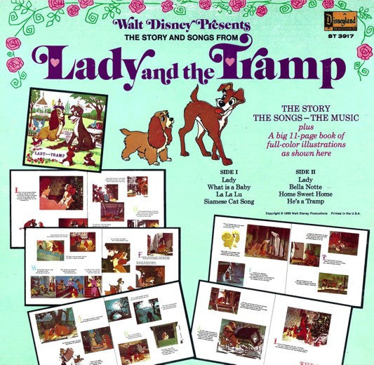 Ginny Tyler : The Story And Songs From Lady And The Tramp (LP, Album, RE)