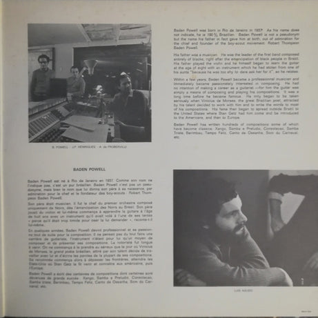 Baden Powell : L'Art De Baden-Powell (VOL. 2) (LP, Album, RE)