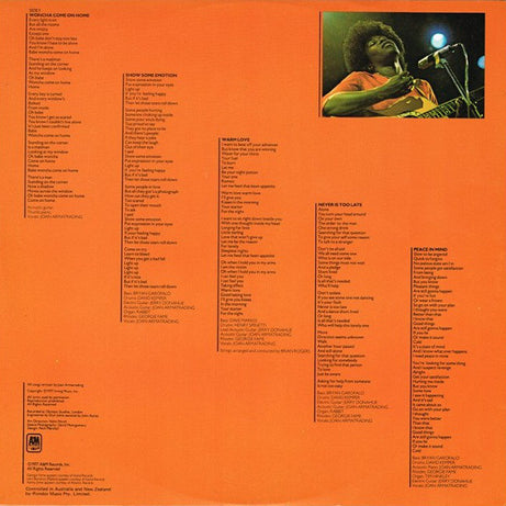 Joan Armatrading : Show Some Emotion (LP, Album)