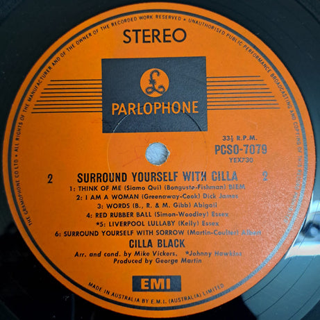 Cilla Black : Surround Yourself With Cilla (LP, Album, Fli)