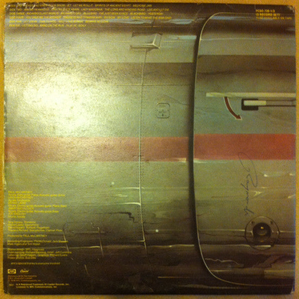 Wings (2) : Wings Over America (3xLP, Album)