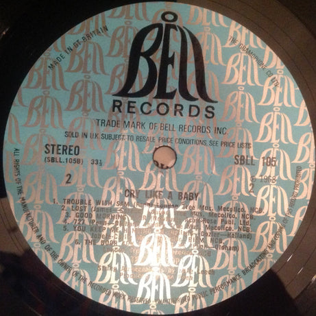 Box Tops : Cry Like A Baby (LP, Album)