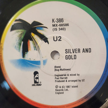 U2 : Where The Streets Have No Name (7", Single)