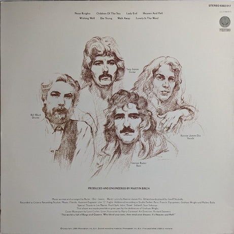 Black Sabbath : Heaven And Hell (LP, Album, RE)