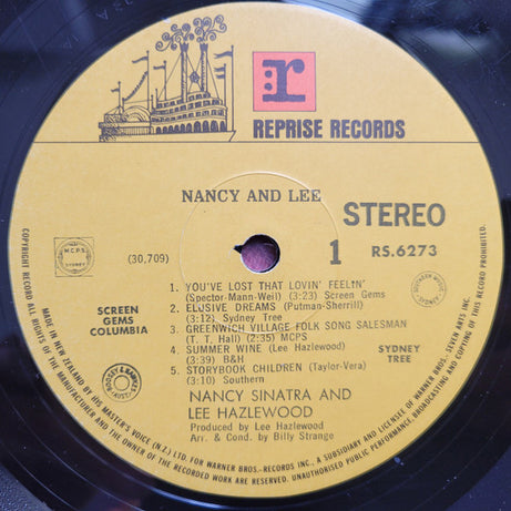 Nancy Sinatra & Lee Hazlewood : Nancy & Lee (LP, Album, RE)