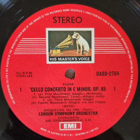 Elgar* & Delius*, Jacqueline Du Pré, London Symphony Orchestra, Sir John Barbirolli, Royal Philharmonic Orchestra, Sir Malcolm Sargent : Cello Concertos (LP, Comp)