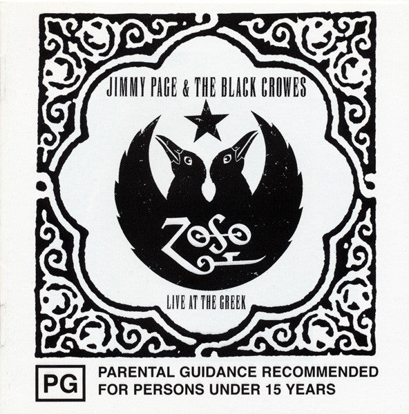 Jimmy Page & The Black Crowes : Live At The Greek (2xCD, Album, Enh)