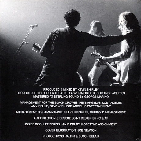 Jimmy Page & The Black Crowes : Live At The Greek (2xCD, Album, Enh)