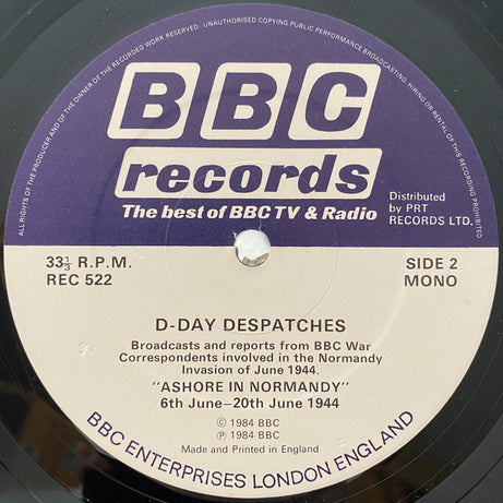 Various : D-Day Despatches (LP, Mono)