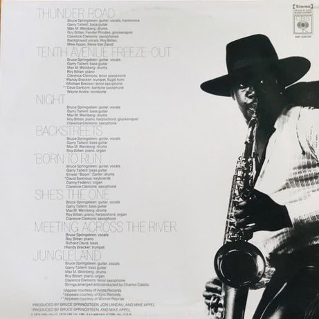 Bruce Springsteen : Born To Run (LP, Album, Gat)