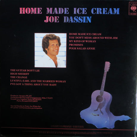 Joe Dassin : Home Made Ice Cream (LP, Album)