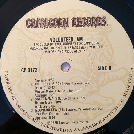 Various : Volunteer Jam (LP, Album)