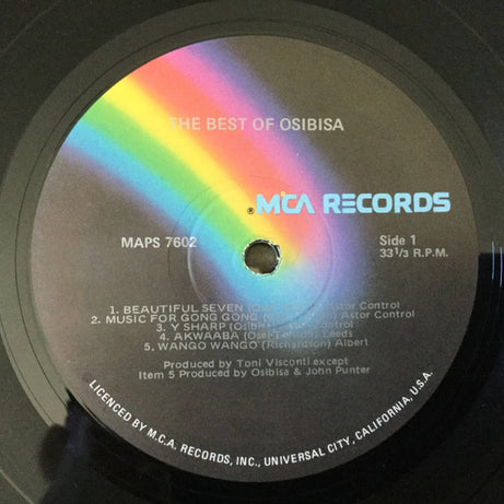 Osibisa : The Best Of Osibisa (LP, Comp)