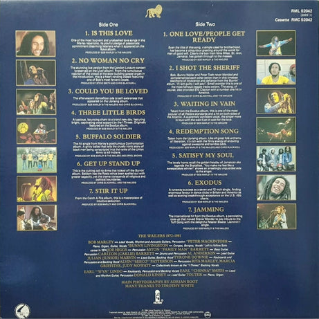 Bob Marley And The Wailers* : Legend (The Best Of Bob Marley And The Wailers) (LP, Comp, Gat)