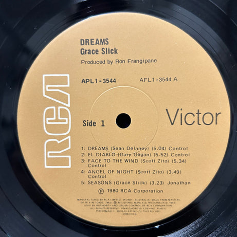 Grace Slick : Dreams (LP, Album)