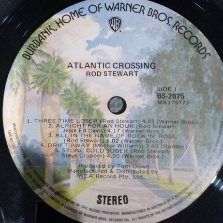 Rod Stewart : Atlantic Crossing (LP, Album)