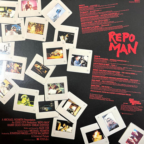 Various : Repo Man (Music From The Original Motion Picture Soundtrack) (LP, Album)