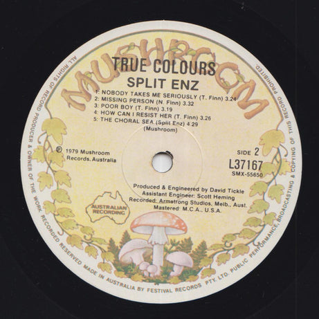 Split Enz : True Colours (LP, Album, Pla)