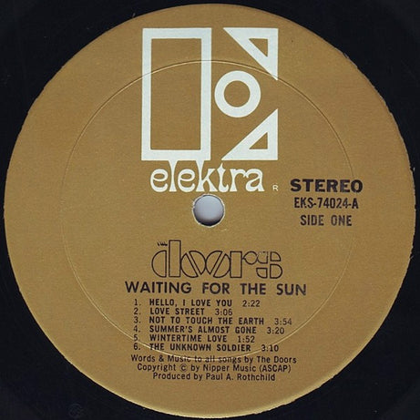The Doors : Waiting For The Sun (LP, Album, Mon)