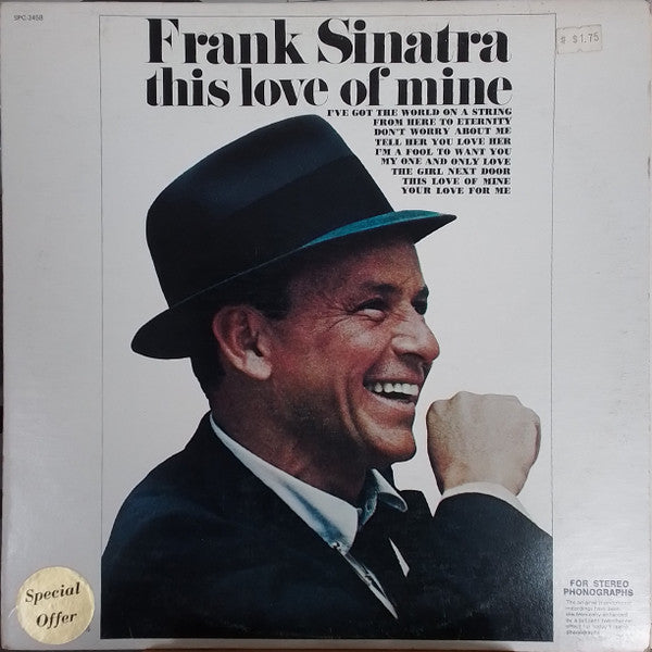 Frank Sinatra : This Love Of Mine (LP, Comp)