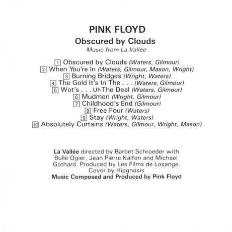 Pink Floyd : Obscured By Clouds (CD, Album, RE)