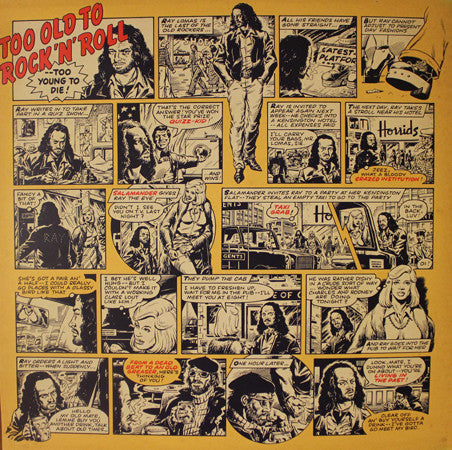 Jethro Tull : Too Old To Rock 'N' Roll: Too Young To Die! (LP, Album, Gat)