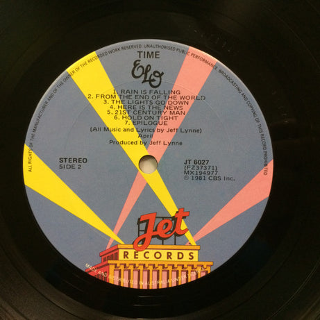 Electric Light Orchestra : Time (LP, Album)