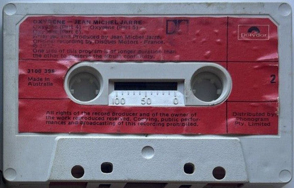 Jean-Michel Jarre : Oxygene (Cass, Album, Dol)