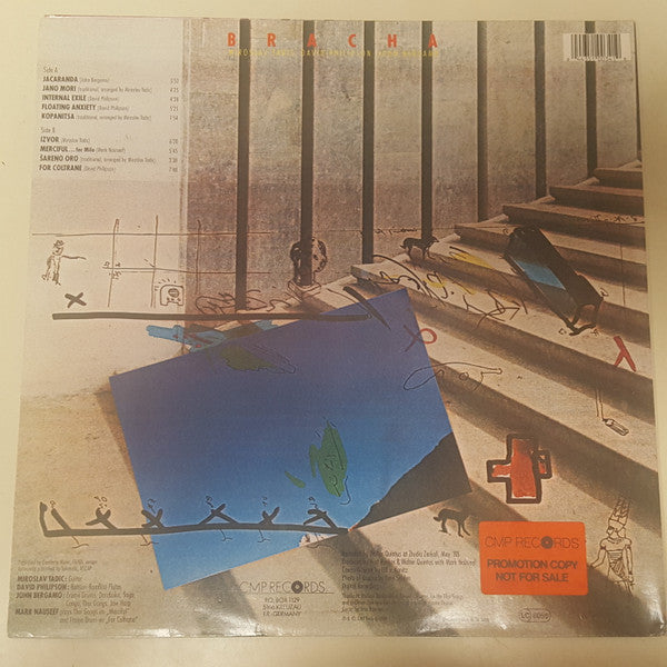 Miroslav Tadić / David Philipson / John Bergamo : Bracha (LP, Album, Gat)