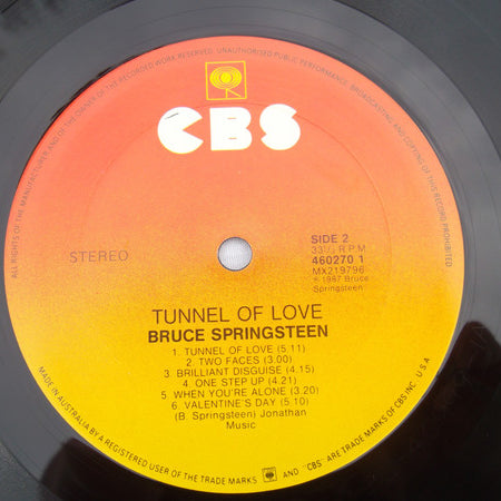 Bruce Springsteen : Tunnel Of Love (LP, Album)