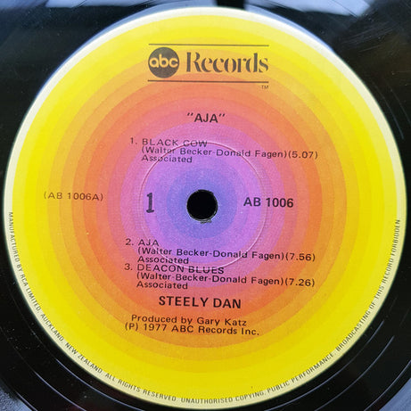 Steely Dan : Aja (LP, Album, Gat)