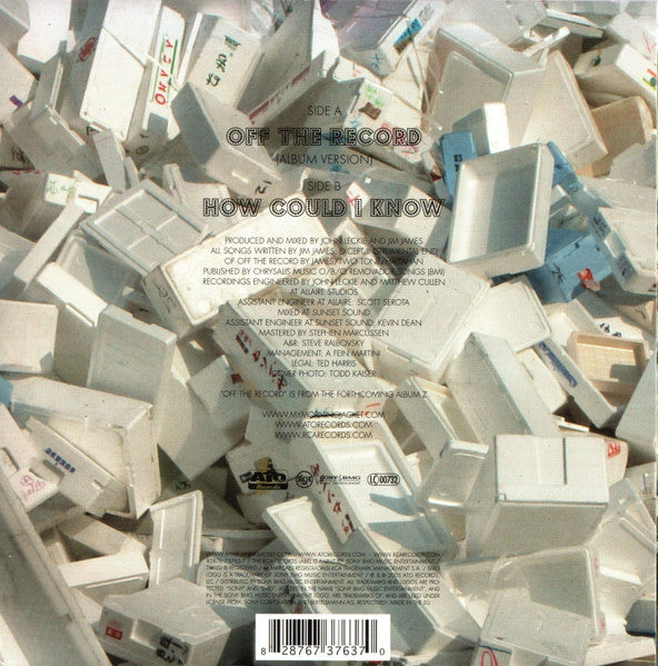 My Morning Jacket : Off The Record (7")