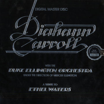 Diahann Carroll With The Duke Ellington Orchestra Under The Direction Of Mercer Ellington : A Tribute To Ethel Waters (LP, Ltd, Num, Emb)