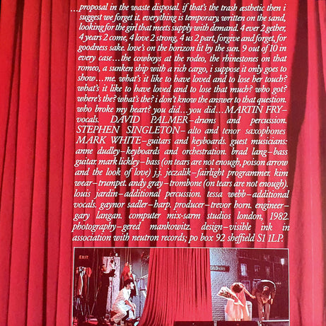 ABC : The Lexicon Of Love (LP, Album)