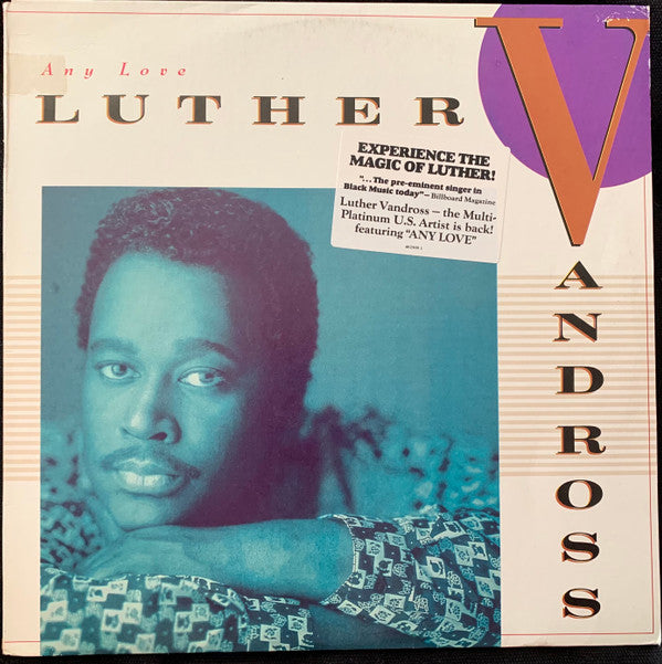 Luther Vandross : Any Love (LP, Album)