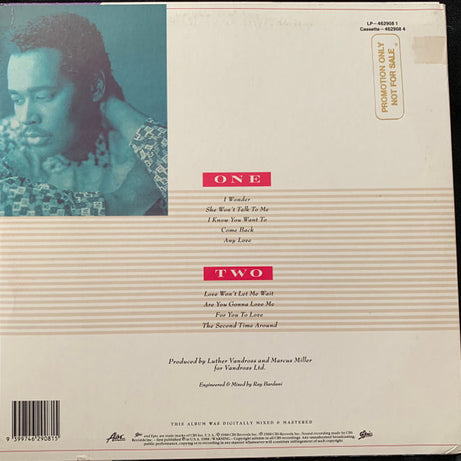 Luther Vandross : Any Love (LP, Album)