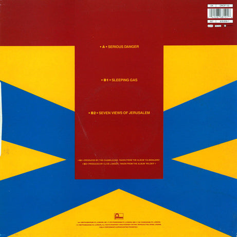 The Teardrop Explodes : Serious Danger (12", Single)