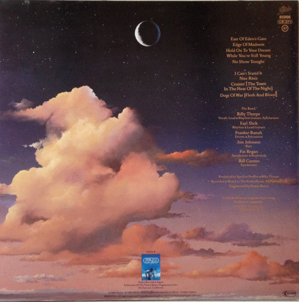 Billy Thorpe : East Of Eden's Gate (LP, Album)