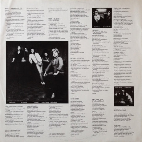 Billy Thorpe : East Of Eden's Gate (LP, Album)