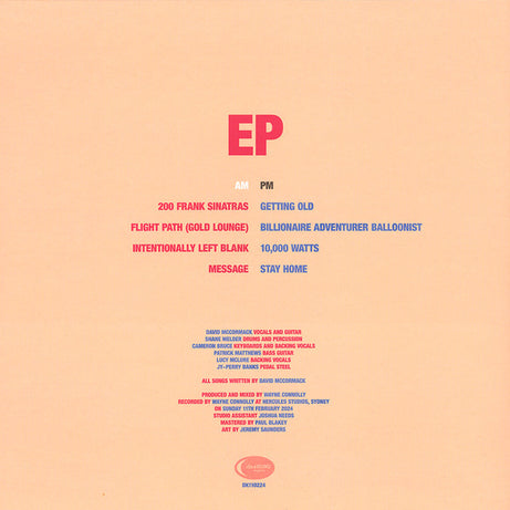 David McCormack And The Polaroids : Get Old (12", EP)