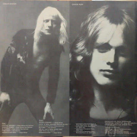 The Edgar Winter Group : They Only Come Out At Night (LP, Album)