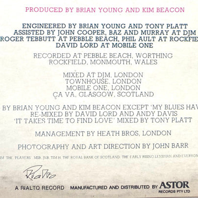 Kim Beacon : Ravenna (LP, Album)