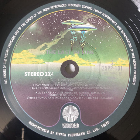 Dio (2) : The Last In Line (LP, Album)