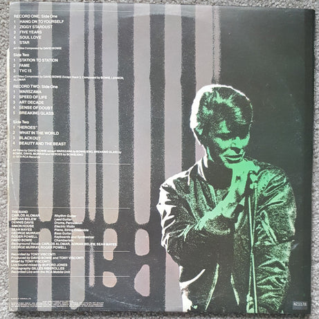 David Bowie : Stage (2xLP, Album, M/Print)